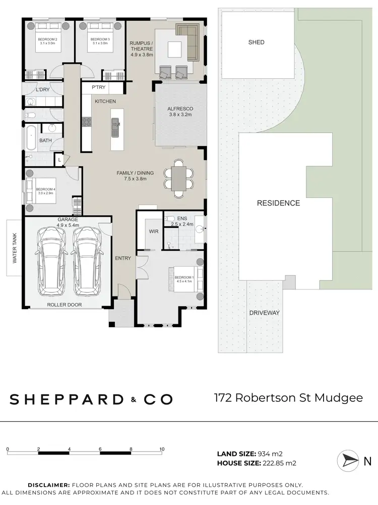 Floorplan of Homely house listing, 172 Robertson Street, Mudgee NSW 2850