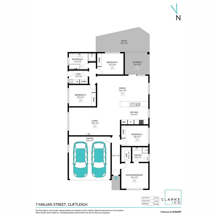 Floorplan of Homely house listing, 7 Malian Street, Cliftleigh NSW 2321