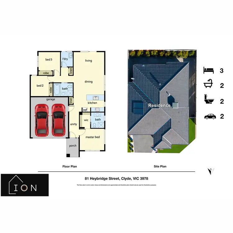 Floorplan of Homely house listing, 81 Heybridge Street, Clyde VIC 3978