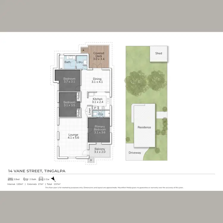 Floorplan of Homely house listing, 14 Vane Street, Tingalpa QLD 4173