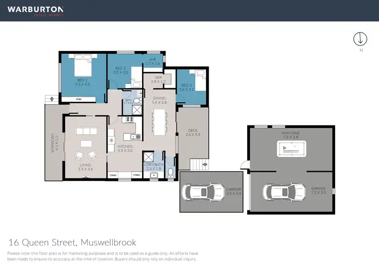 Floorplan of Homely house listing, 16 Queen Street, Muswellbrook NSW 2333