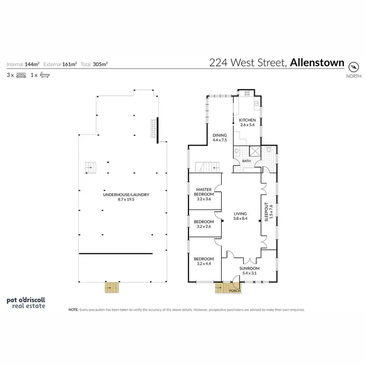 Floorplan of Homely house listing, 224 West Street, Allenstown QLD 4700