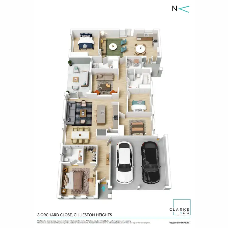 Floorplan of Homely house listing, 3 Orchard Close, Gillieston Heights NSW 2321
