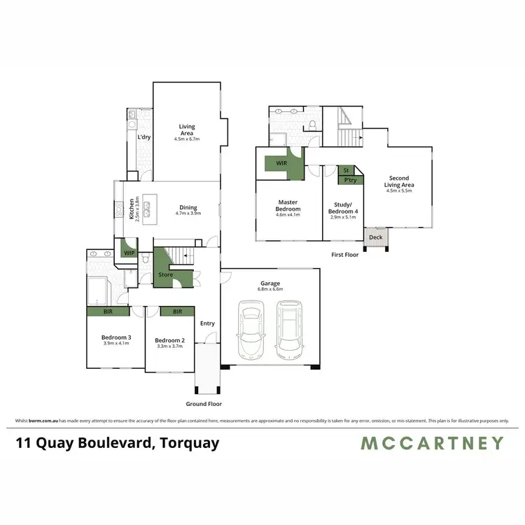 Floorplan of Homely house listing, 11 Quay Boulevard, Torquay VIC 3228