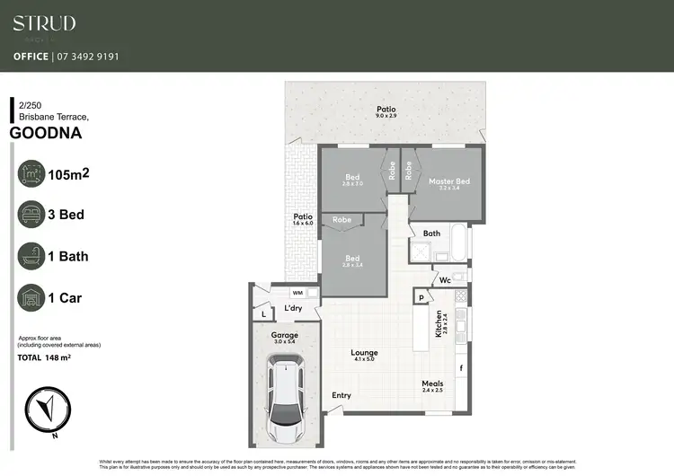 Floorplan of Homely house listing, 2/250 Brisbane Terrace, Goodna QLD 4300