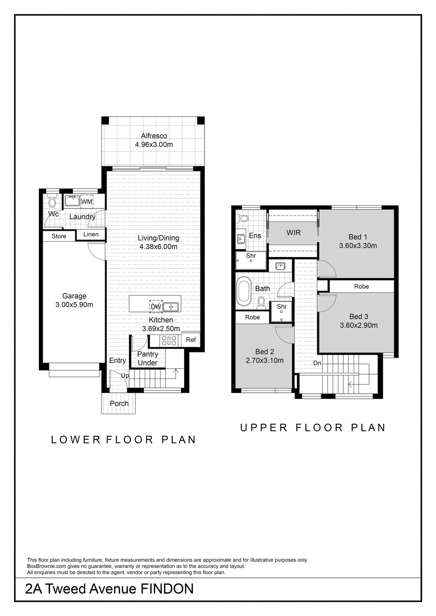 Floorplan of Homely house listing, 2E Tweed Avenue, Findon SA 5023