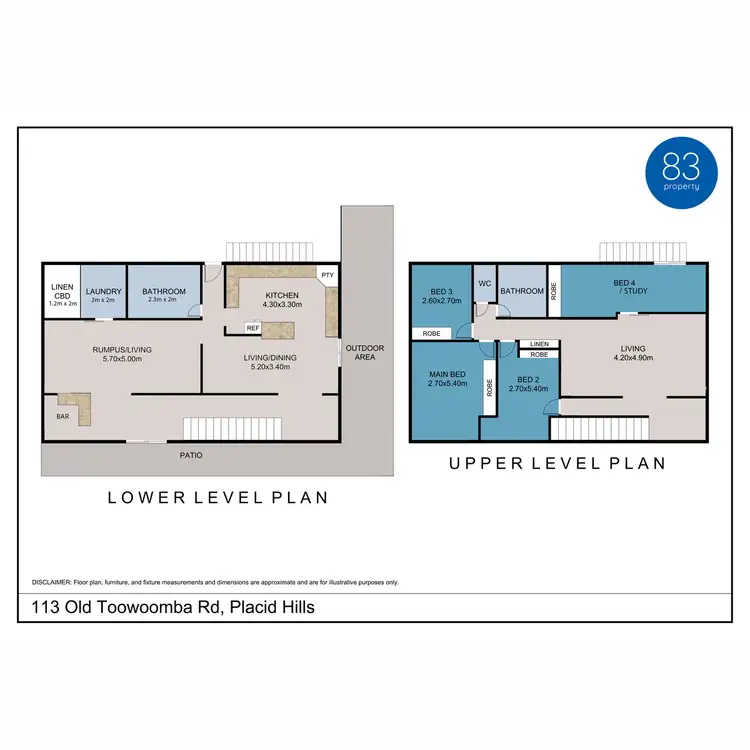 Floorplan of Homely house listing, 113 Old Toowoomba Road, Placid Hills QLD 4343