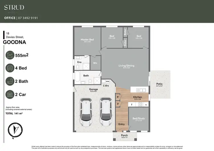 Floorplan of Homely house listing, 18 Davies Street, Goodna QLD 4300