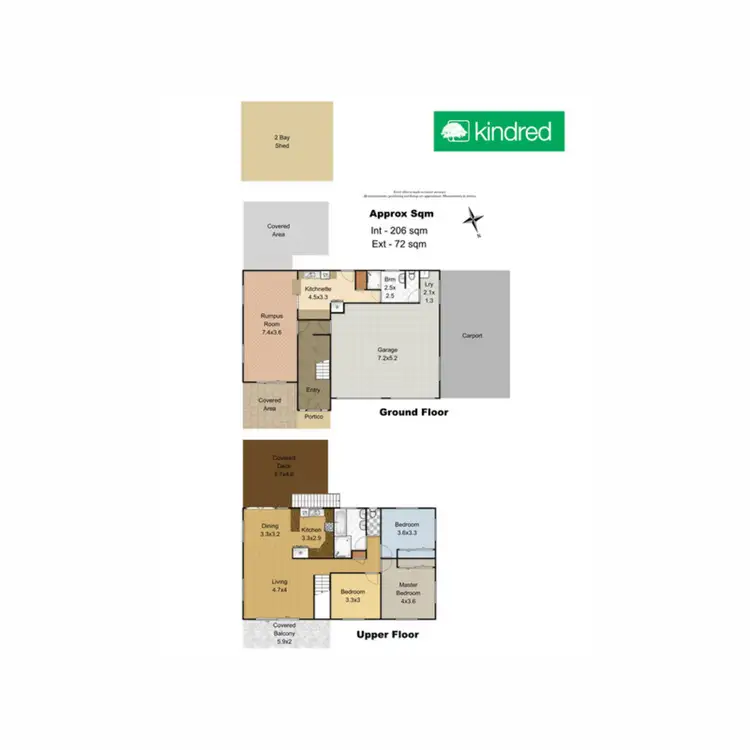 Floorplan of Homely house listing, 33 Gardenia Street, Clontarf QLD 4019