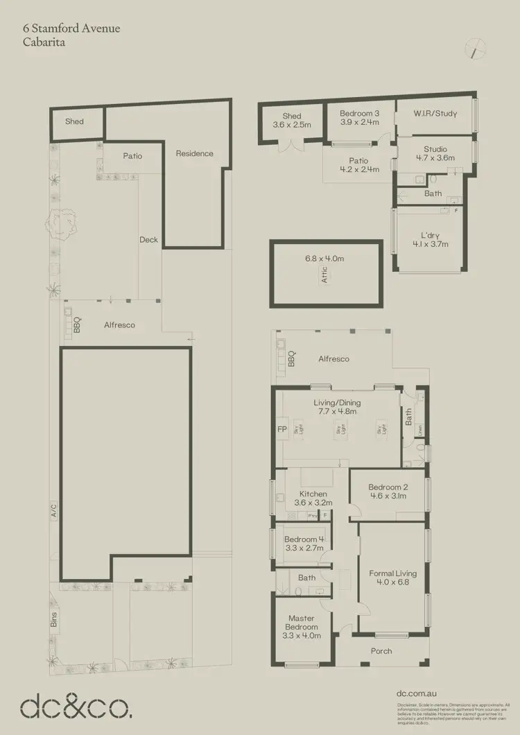 Floorplan of Homely house listing, 6 Stamford Avenue, Cabarita NSW 2137