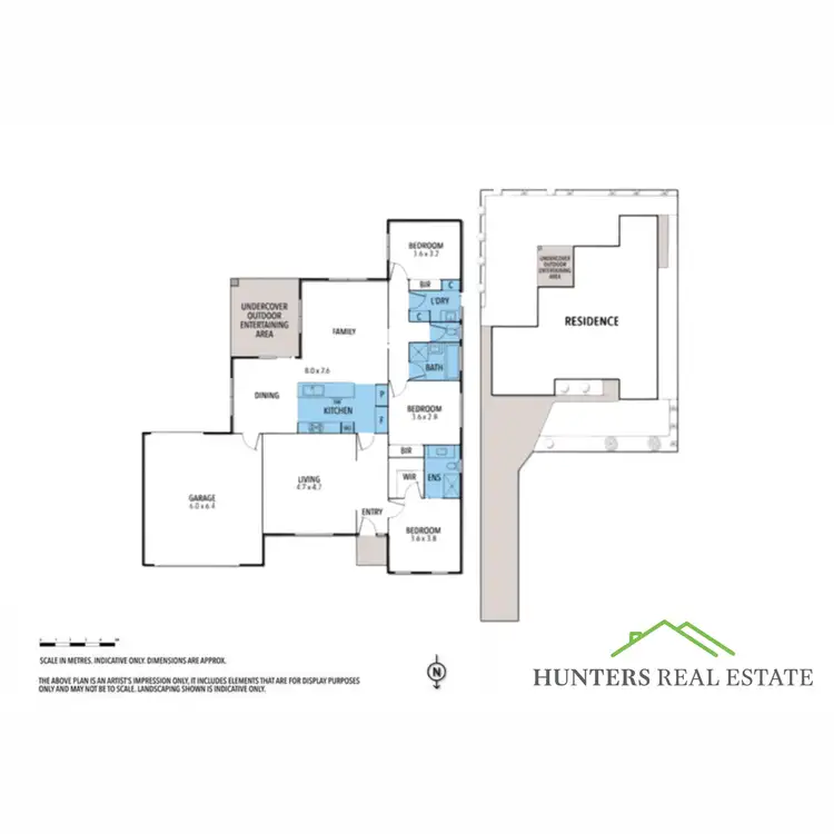 Floorplan of Homely house listing, 190B Newcombe Street, Portarlington VIC 3223