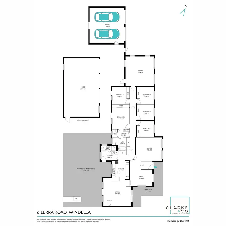 Floorplan of Homely house listing, 6 Lerra Road, Windella NSW 2320