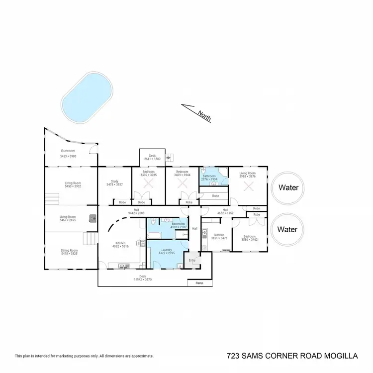 Floorplan of Homely house listing, 723 Sams Corner Road, Bemboka NSW 2550