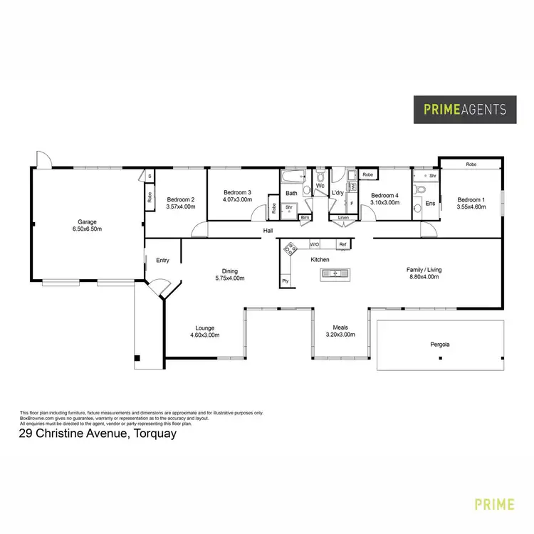 Floorplan of Homely house listing, 29 Christine Avenue, Torquay QLD 4655