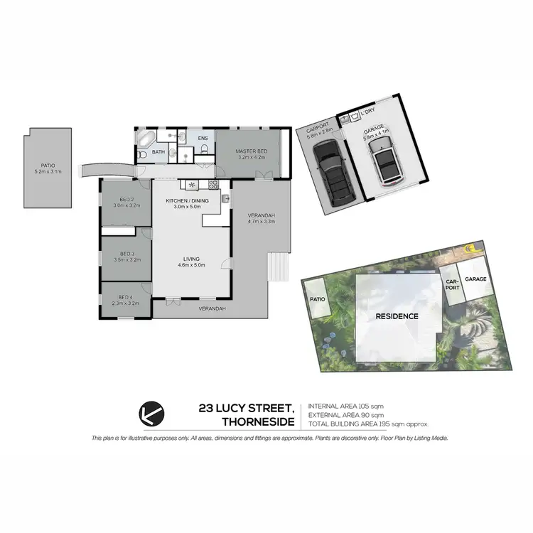 Floorplan of Homely house listing, 23 Lucy Street, Thorneside QLD 4158