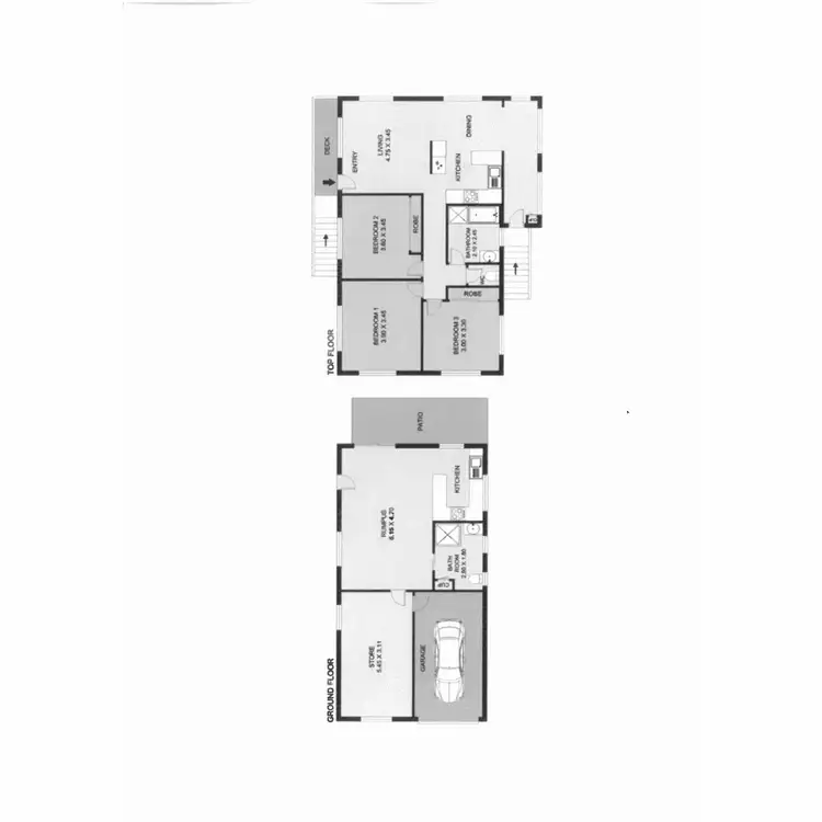 Floorplan of Homely house listing, 50 Hibiscus Avenue, Sun Valley QLD 4680
