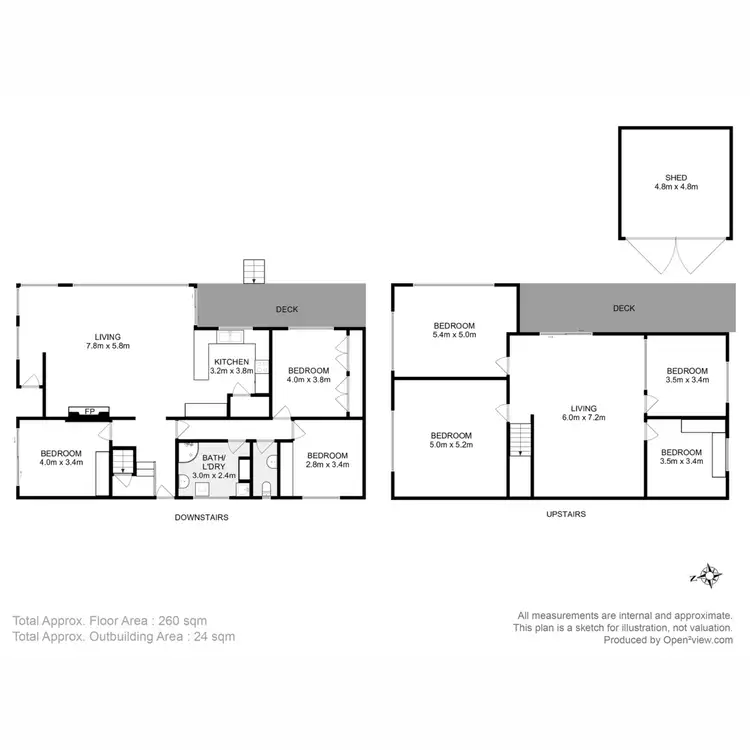 Floorplan of Homely house listing, 5 Garnet Avenue, Coles Bay TAS 7215