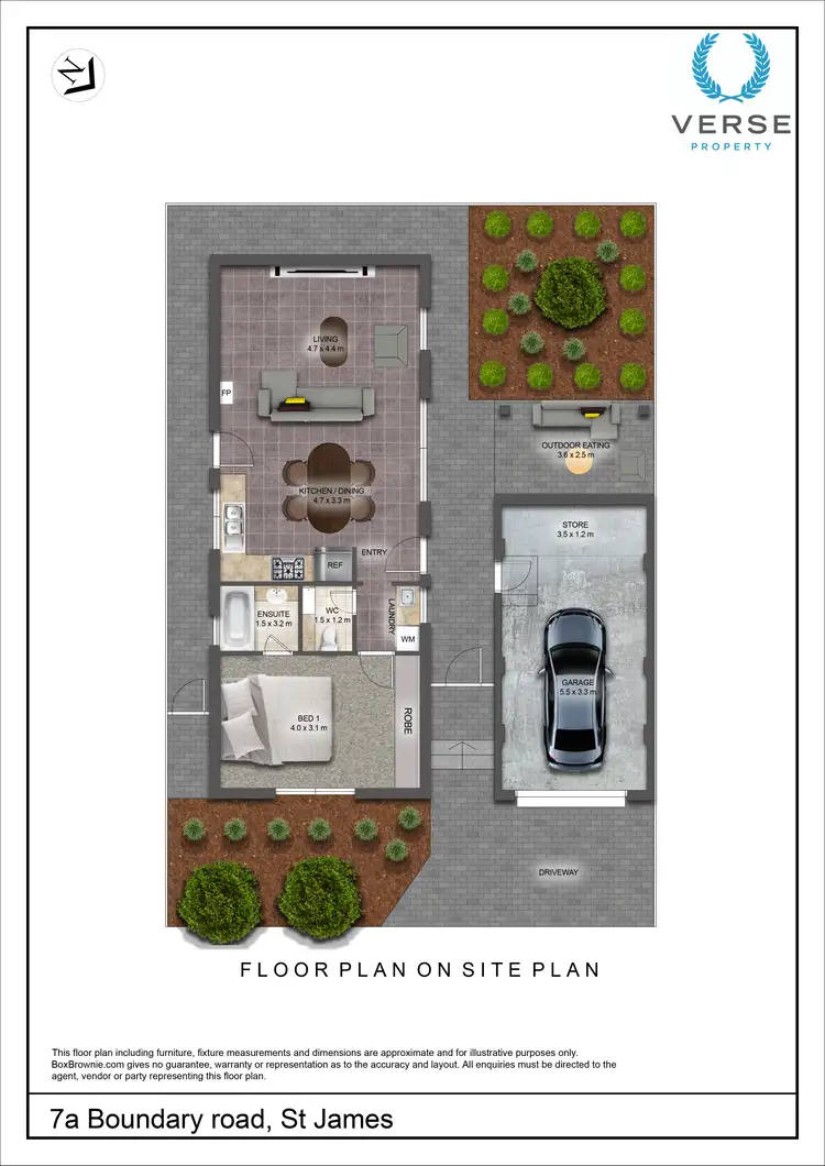 Floorplan of Homely house listing, 7a Boundary Road, St James WA 6102