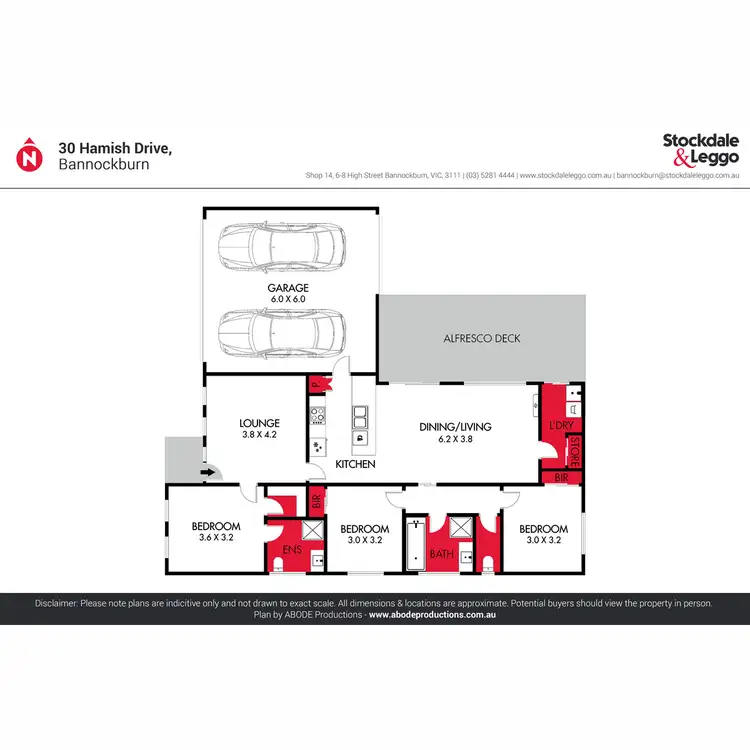 Floorplan of Homely house listing, 30 Hamish Drive, Bannockburn VIC 3331
