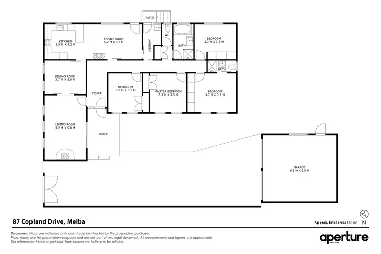Floorplan of Homely house listing, 87 Copland Drive, Melba ACT 2615