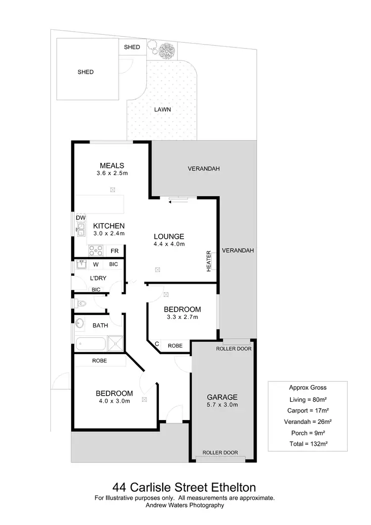 Floorplan of Homely house listing, 44 Carlisle Street, Ethelton SA 5015