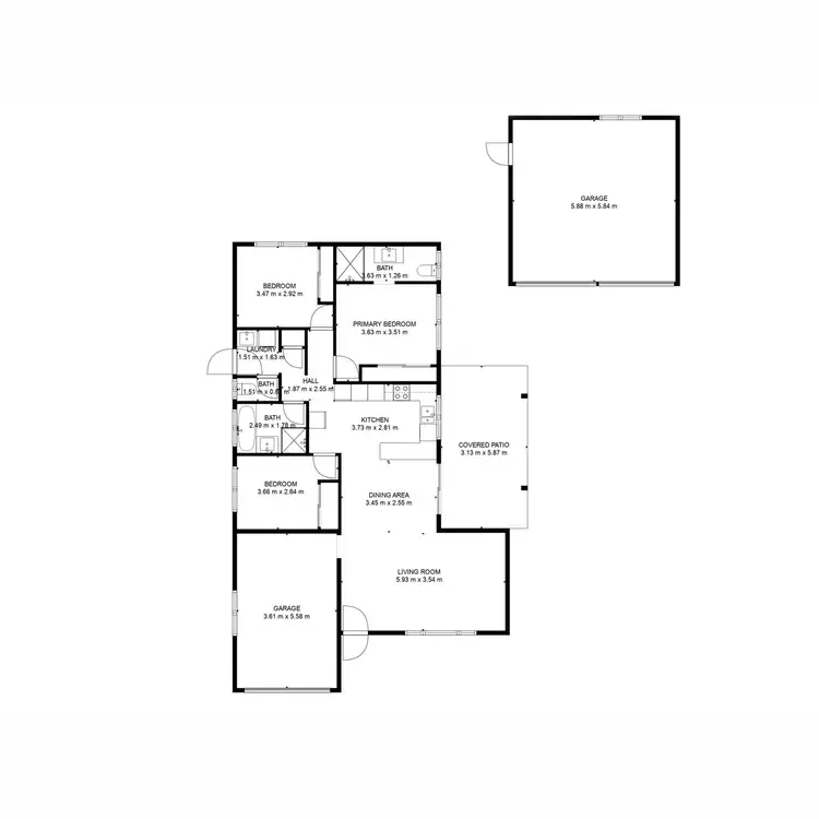 Floorplan of Homely house listing, 29 Sunny Way, Toogoom QLD 4655
