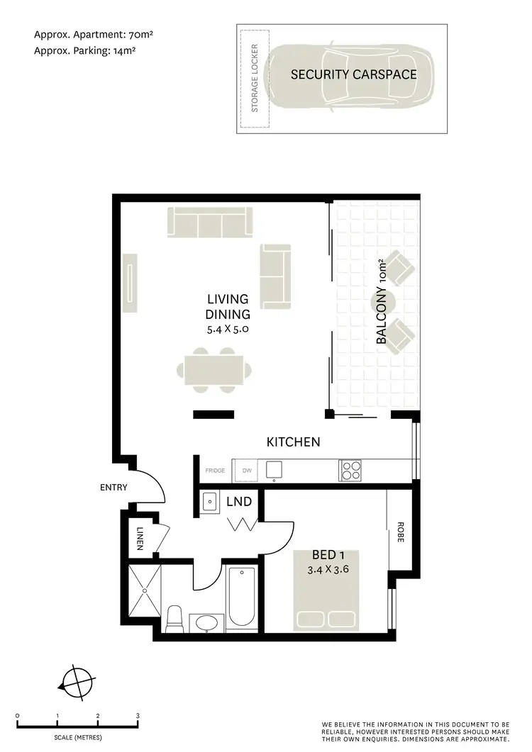Floorplan of Homely apartment listing, 101/4 Alexandra Drive, Camperdown NSW 2050