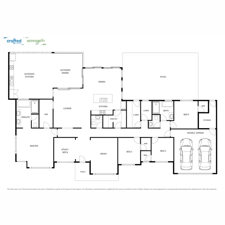 Floorplan of Homely rural property listing, 15 Hedge Lane, Greenbank QLD 4124