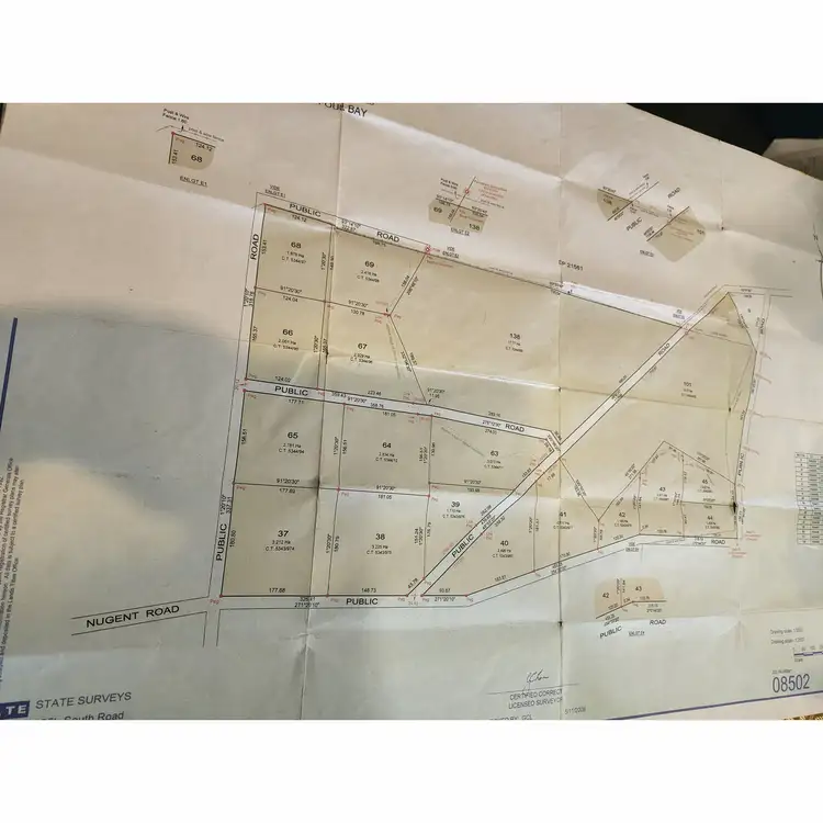 Floorplan of Homely land listing, Section 44 Nugent Road, Foul Bay SA 5577