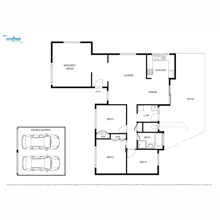 Floorplan of Homely house listing, 17 Parkroyal Crescent, Regents Park QLD 4118