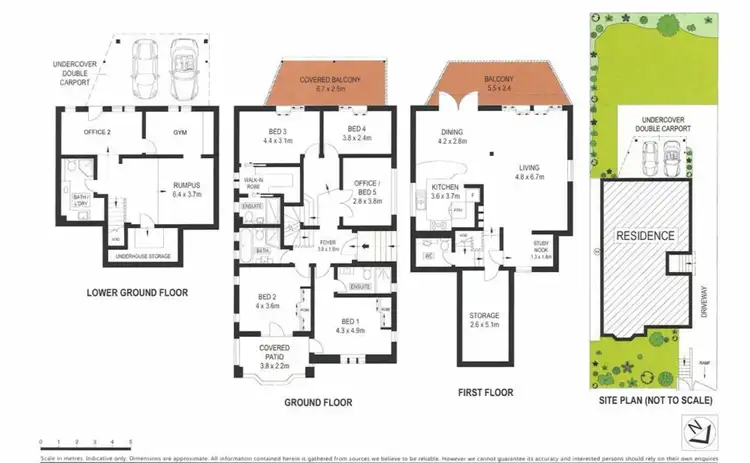 Floorplan of Homely house listing, 16 Queen Street, Mosman NSW 2088