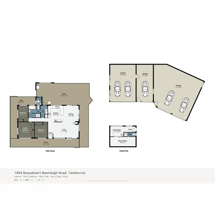 Floorplan of Homely rural property listing, 1904 Beaudesert-Beenleigh Road, Tamborine QLD 4270