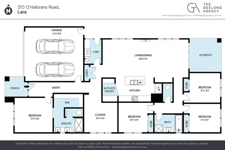Floorplan of Homely house listing, 310 Ohallorans Road, Lara VIC 3212