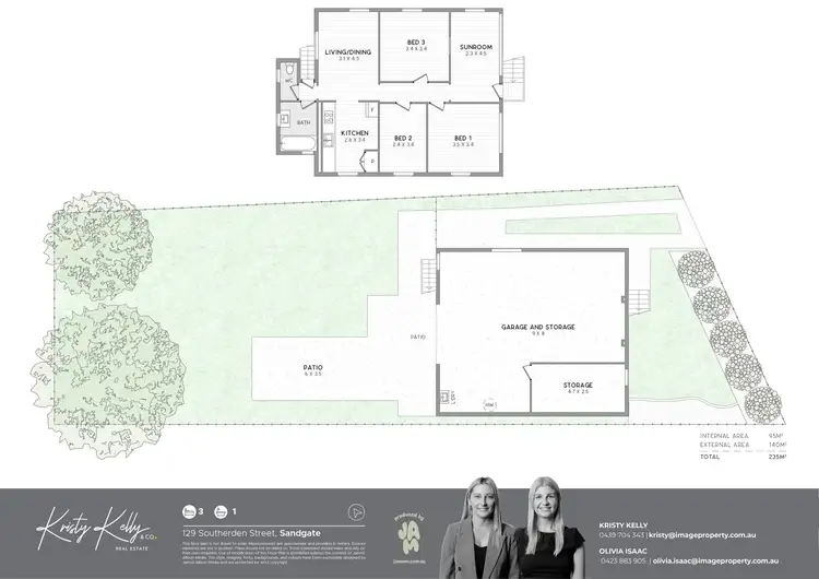 Floorplan of Homely house listing, 129 Southerden Street, Sandgate QLD 4017