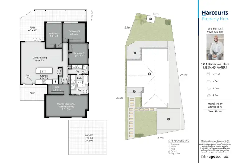 Floorplan of Homely house listing, 141A Barrier Reef Drive, Mermaid Waters QLD 4218