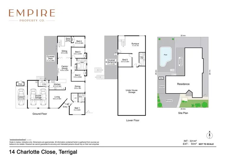 Floorplan of Homely house listing, 14 Charlotte Close, Terrigal NSW 2260