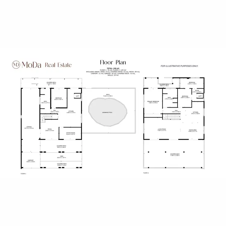 Floorplan of Homely house listing, 4 Esplanade, Coconuts QLD 4860