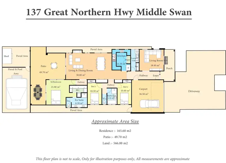 Floorplan of Homely house listing, 137 Great Northern Highway, Middle Swan WA 6056