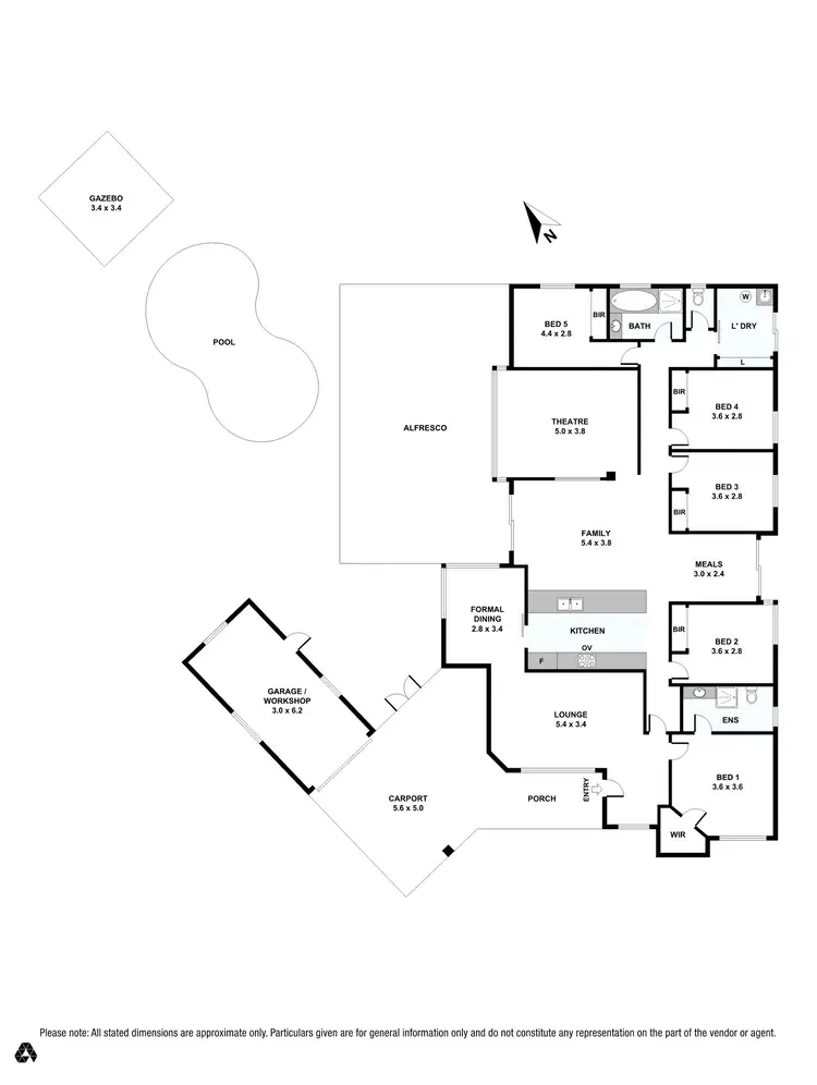 Floorplan of Homely house listing, Address available on request