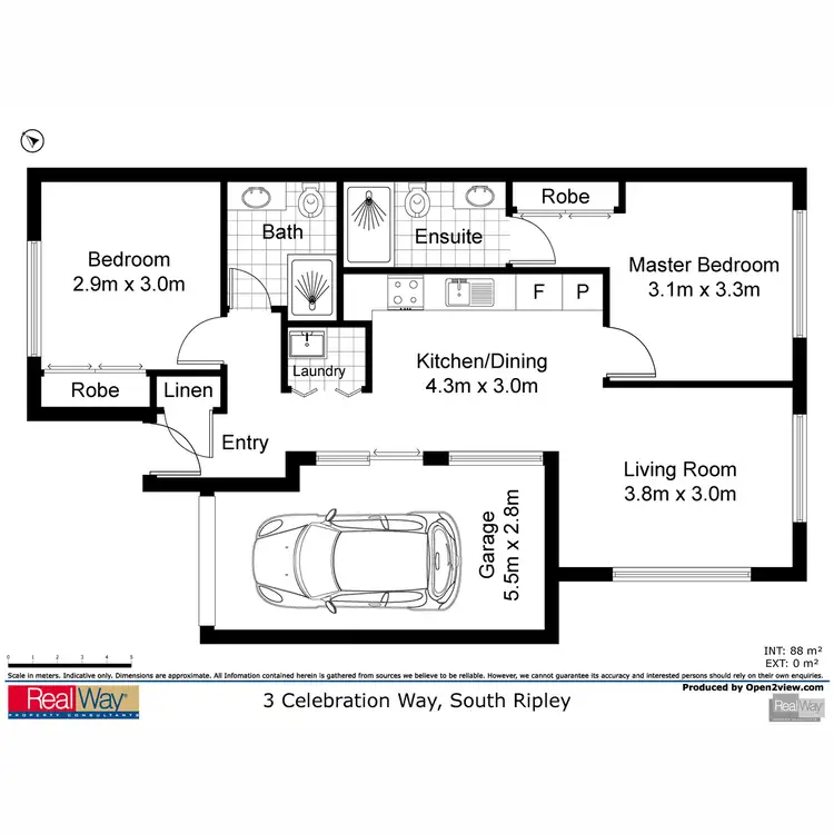 Floorplan of Homely house listing, 3 Celebration Way, South Ripley QLD 4306