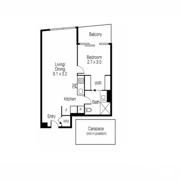 Floorplan of Homely apartment listing, 1101/568 St Kilda Road, Melbourne VIC 3004