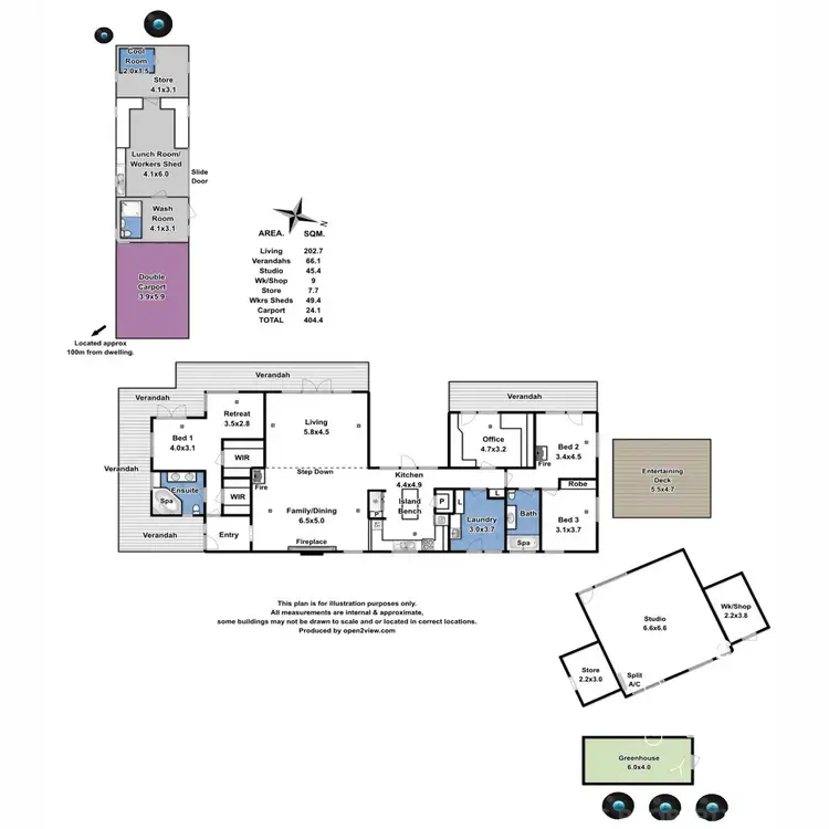 Floorplan of Homely rural property listing, 74 Magarey Road, Mount Torrens SA 5244