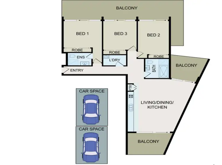 Floorplan of Homely apartment listing, 36/11 Bidjigal Road, Arncliffe NSW 2205