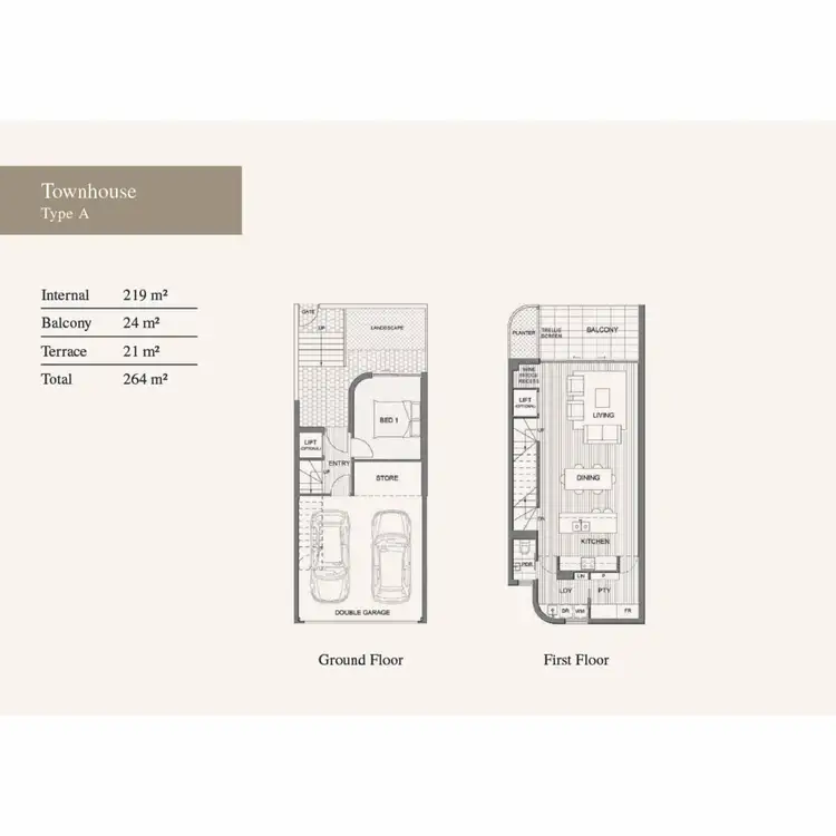 Floorplan of Homely townhouse listing, 1 Wooltana Street, Como WA 6152