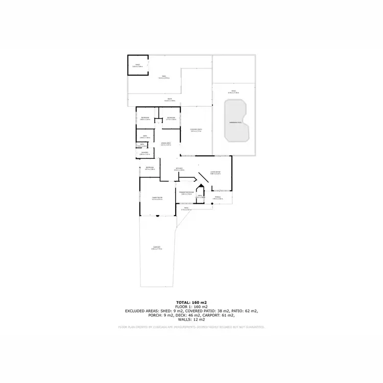 Floorplan of Homely house listing, 5 Madeleine Street, Torquay QLD 4655