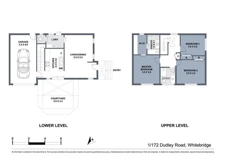 Floorplan of Homely townhouse listing, 1/172 Dudley Road, Whitebridge NSW 2290