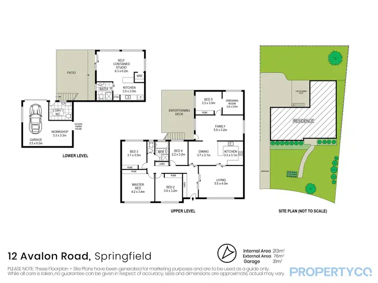 Floorplan of Homely house listing, 12 Avalon Road, Springfield NSW 2250