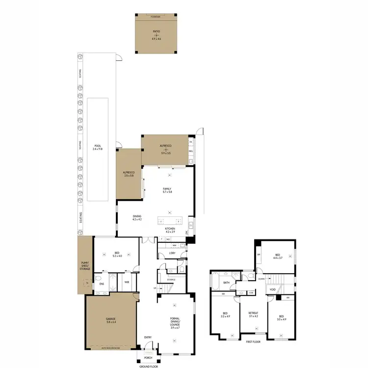 Floorplan of Homely house listing, 40 Kintore Avenue, Kilburn SA 5084