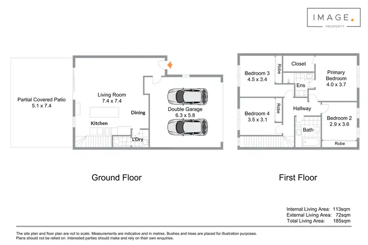 Floorplan of Homely townhouse listing, 30/26 Elizabeth Street, Rochedale QLD 4123