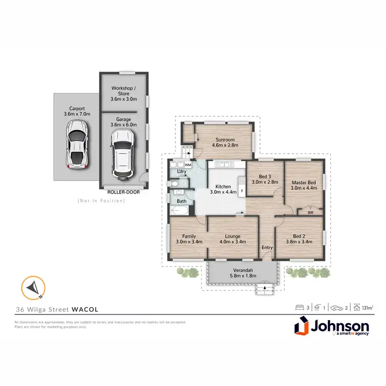Floorplan of Homely house listing, 36 Wilga Street, Wacol QLD 4076